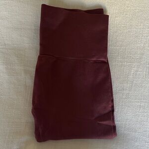 SET Active Deep Red Pencil Skirt